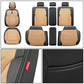 Sport Series Full Set Seat Covers - Black/Beige