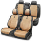 Sport Series Full Set Seat Covers - Black/Beige