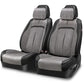 Voris Style Front Row Seat Covers - Black/Grey