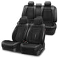Voris Style Full Set Seat Covers - Black
