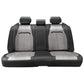 Voris Style Full Set Seat Covers - Black/Grey