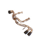 SPDZ1 Catback Exhaust For Chevrolet Corvette C8 2020+ Black Tips 6.2L V8 3" Race Series