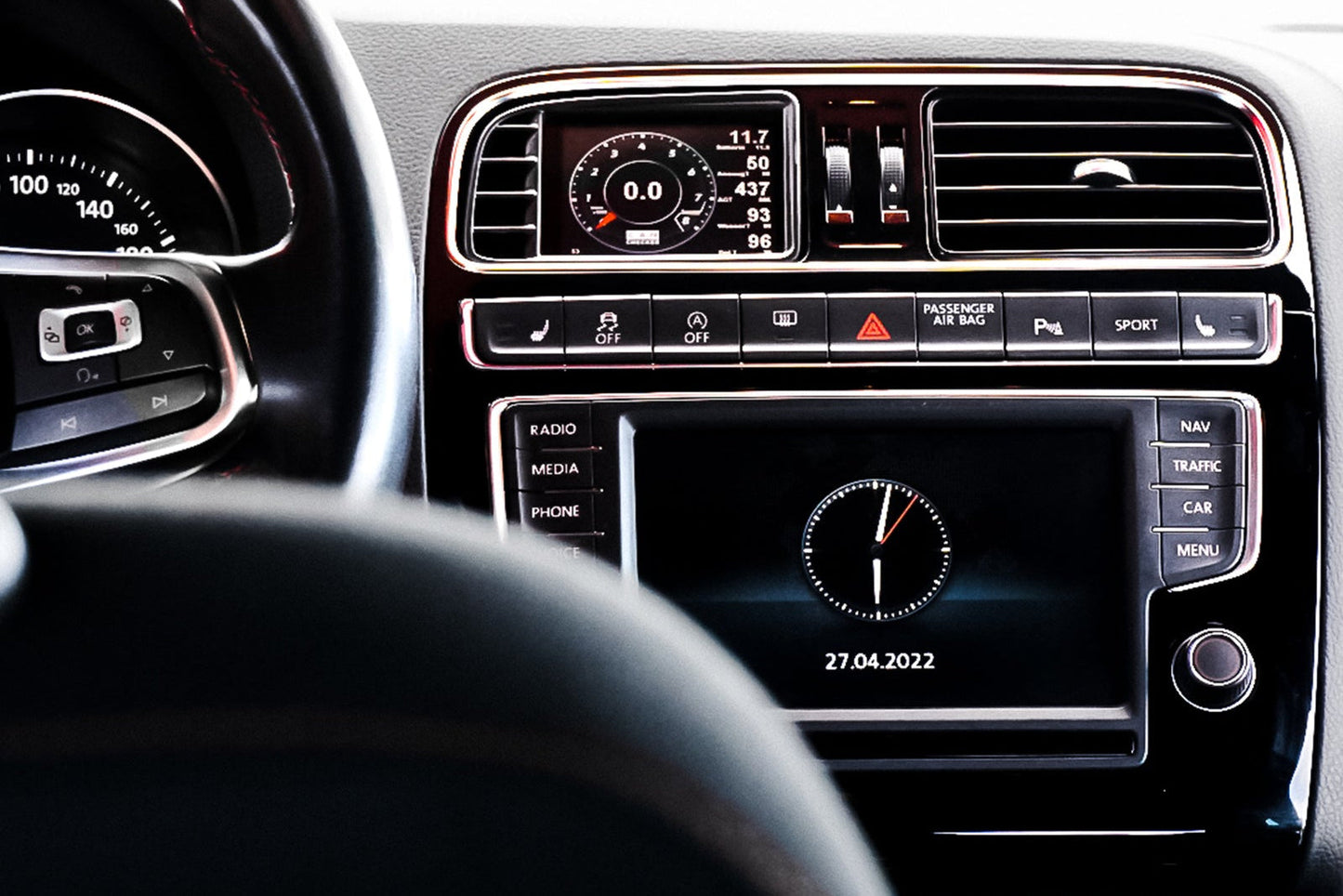 CANchecked VW MK5 Polo MFD32 Multi Function Display | 3.2" Gen2 (LHD)