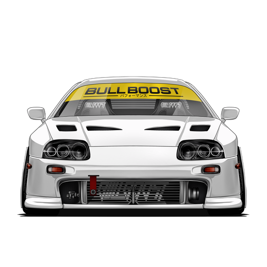 Bull Boost Vinyl Window Banner | 45 ENTRIES
