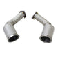 Catless High Flow 304 Stainless Exhaust Downpipe for Audi RS4 RS5 2.9T