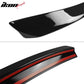2008-2014 Benz W204 #040 Black AMG Style Trunk & OE Roof Spoiler ABS