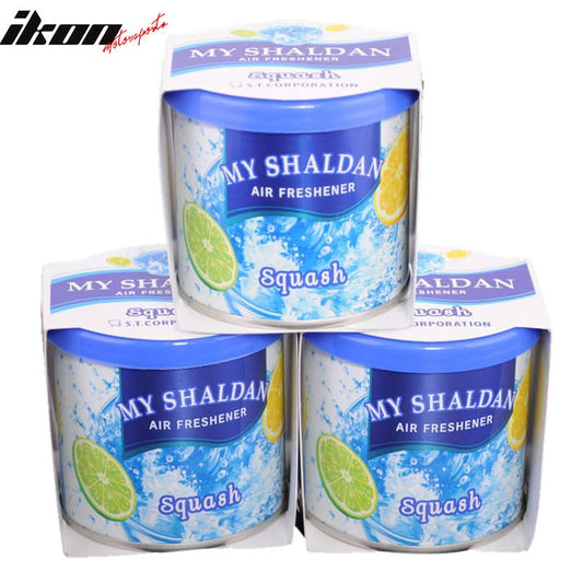 3 X My Shaldan Air Freshener Squash Scent Car Home Office Auto