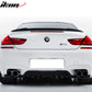 2012-2019 BMW F13 6 Series Coupe V Style Rear Trunk Spoiler Wing ABS