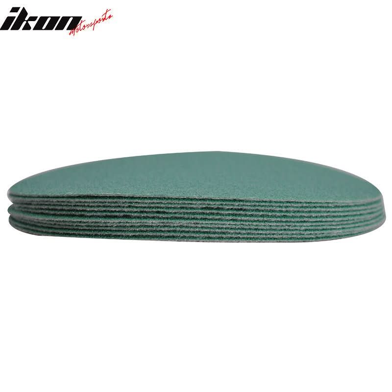 100PC 5" Wet Dry No Hole Sand Paper Disc 100 Grit Repair Sandpaper