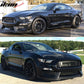 2015-2017 Ford Mustang Front Bumper Rear Diffuser & Dual Trunk Spoiler