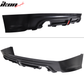 Fits 06-11 Civic MG RR Rear Diffuser Twin Outlet w/Red 3rd Brake Light