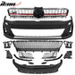2015-2017 Golf 7 MK7 GTI Type Front Bumper + Grill Logo Badge Base