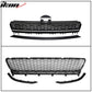 2015-2017 Golf 7 MK7 GTI Type Front Bumper + High Bar Chrome Grille