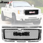 2007-2013 GMC Sierra 1500 Denali Mesh Front Hood Molding Grille ABS