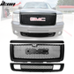 2007-2013 GMC Sierra 1500 Denali Hood Molding Upper Lower Grille ABS