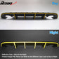 2012-2014 Charger SRT8 V2 Style Rear Diffuser w/ Reflective Tape