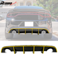 2015-2023 Dodge Charger SRT Rear Diffuser with Reflective Tape PP