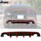 2015-2023 Dodge Charger SRT Rear Diffuser with Reflective Tape PP