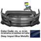2015-2017 Mustang GT500 Front Bumper Painted
