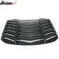2015-2023 Ford Mustang Coupe Matte Black Rear Side Window Louver ABS