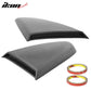 2015-2023 Ford Mustang Coupe Matte Black Rear Side Window Louver ABS