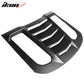 2015-2023 Ford Mustang Coupe Matte Black Rear Side Window Louver ABS