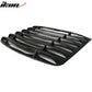 2003-2008 Nissan 350Z Black Rear Window Louver Side Vent ABS Plastic