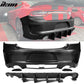 2015-2023 Dodge Charger Widebody SRT Unpainted Front Rear Bumper Kits