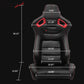 Universal Racing Seat Dual Slider 6 Point Cam-lock Belt PU Carbon