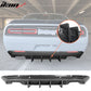 2015-2024 Dodge Challenger IKON Rear Bumper Diffuser PP