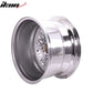 (2) 17X10 +25 5X100 / 5X114.3 Step Lip Deep Dish Mesh Wheels Rims