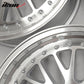 (2) 18X8.5 +35 5X100 Step Lip Mesh Wheels Rims Replacement Car Wheel