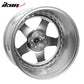 (2) 18X9.0 +30 5X100 / 5X114.3 Step Lip 5 Spoke Wheels Rim Accessories