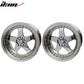 (2) 18X9.0 +30 5X100 / 5X114.3 Step Lip 5 Spoke Wheels Rim Replacement