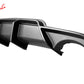 2022-2024 Honda Civic FE-C Rear Bumper Lip Diffuser Apron Matte Black