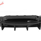 2014-2015 Chevy Camaro Ikon Rear Diffuser Bumper Lip PP