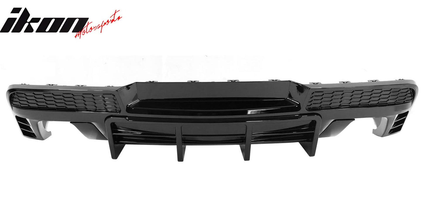 2014-2015 Chevy Camaro Ikon Rear Diffuser Bumper Lip PP