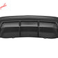 2014-2015 Chevy Camaro 6th ZL1 Style Rear Bumper+Diffsuer w/ Reflector