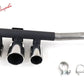 2022-2024 Honda Civic LX Sport Rear Bumper Cover Set + Exhaust Pipe