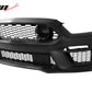 2015-2017 Ford Mustang Front Bumper Conversion W/ Chin Lip Grilles PP