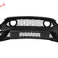 2015-2017 Ford Mustang Front Bumper Cover Lower Upper Grills W/ LED