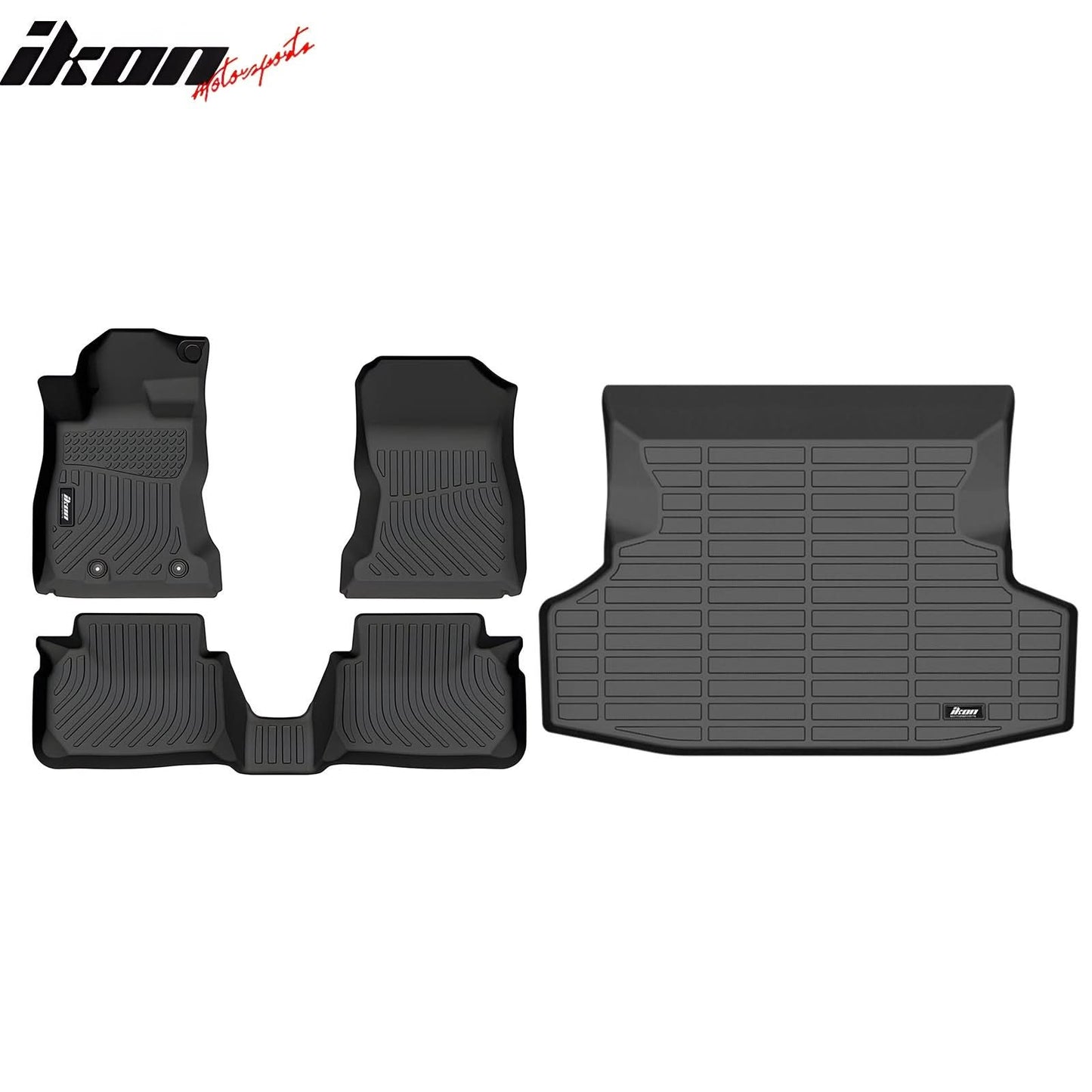 2022-2025 Subaru WRX All Weather 3D Floor Mats Carpets+ Trunk Mat TPE