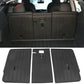 2020-2023 Tesla Model Y Black Trunk Mats Rear Seat Cover Injection TPE