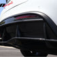 2020-2024 Tesla Y IKON Carbon Fiber Print Rear Lip W/ RearÂ Aprons PP