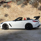 Universal 65'' GT Trunk Spoiler V1 Brackets V4A Legs + V4D Plates ABS