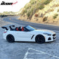 Universal 65'' GT Trunk Spoiler V1 Brackets V4C Legs + V4A Plates ABS
