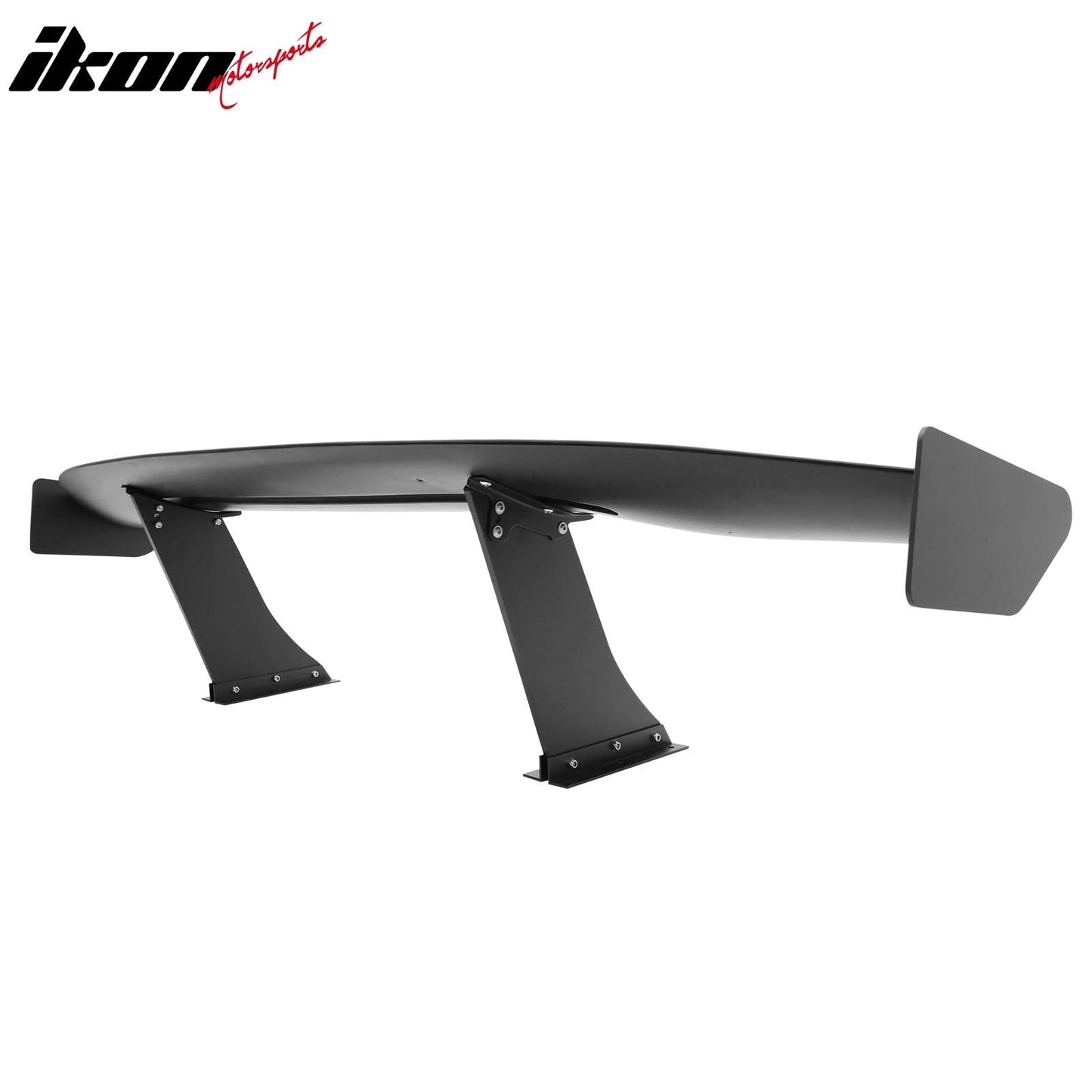 Universal 57'' GT Trunk Spoiler V1 Brackets V4C Legs + V4A Plates ABS