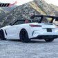 Universal 57'' GT Trunk Spoiler V1 Brackets V4C Legs + V4D Plates ABS