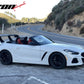 Universal 65'' GT Trunk Spoiler V1 Brackets V4C Legs + V4D Plates ABS