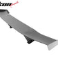 Universal 65'' GT Trunk Spoiler V1 Brackets V4C Legs + V4D Plates ABS